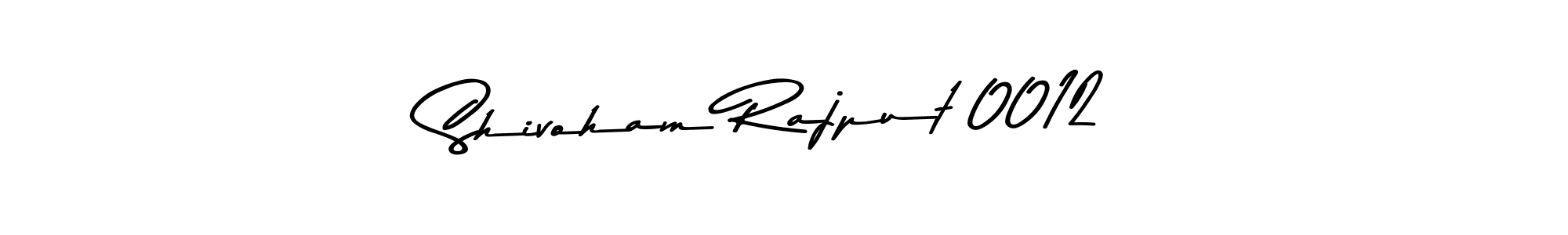 The best way (Asem Kandis PERSONAL USE) to make a short signature is to pick only two or three words in your name. The name Shivoham Rajput 0012 include a total of six letters. For converting this name. Shivoham Rajput 0012 signature style 9 images and pictures png