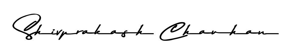 Upgrade your professional image with Shivprakash Chauhan signature created with Asem Kandis PERSONAL USE font. Fast, free, and watermark-free download. Shivprakash Chauhan signature style 9 images and pictures png
