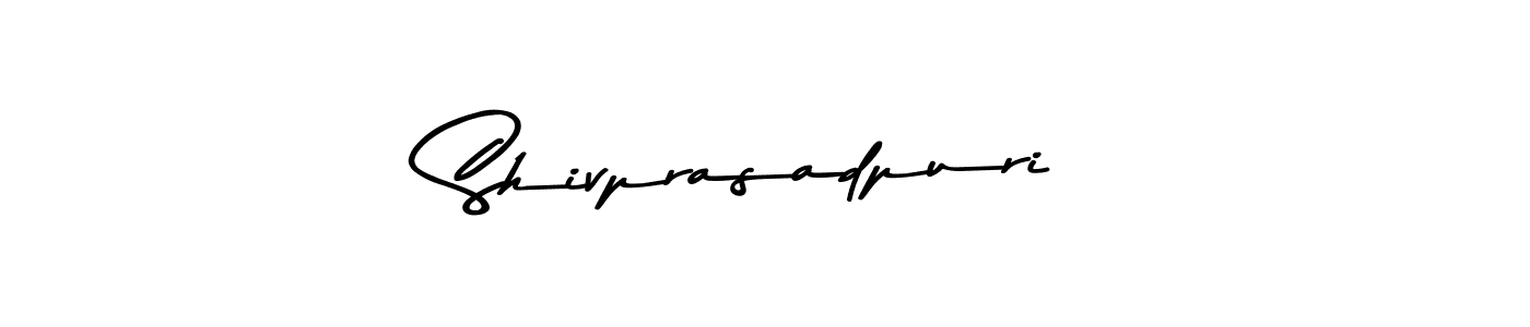 Use a signature maker to create a handwritten signature online. With this signature software, you can design (Asem Kandis PERSONAL USE) your own signature for name Shivprasadpuri. Shivprasadpuri signature style 9 images and pictures png