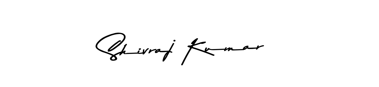 Make a beautiful signature design for name Shivraj Kumar. With this signature (Asem Kandis PERSONAL USE) style, you can create a handwritten signature for free. Shivraj Kumar signature style 9 images and pictures png