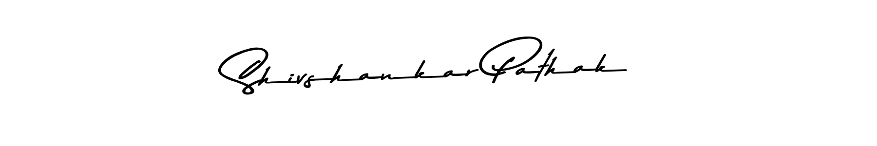 Create a beautiful signature design for name Shivshankar Pathak. With this signature (Asem Kandis PERSONAL USE) fonts, you can make a handwritten signature for free. Shivshankar Pathak signature style 9 images and pictures png