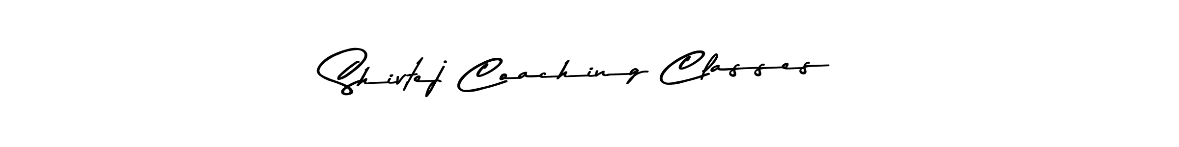The best way (Asem Kandis PERSONAL USE) to make a short signature is to pick only two or three words in your name. The name Shivtej Coaching Classes include a total of six letters. For converting this name. Shivtej Coaching Classes signature style 9 images and pictures png