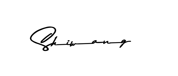 How to make Shiwang signature? Asem Kandis PERSONAL USE is a professional autograph style. Create handwritten signature for Shiwang name. Shiwang signature style 9 images and pictures png