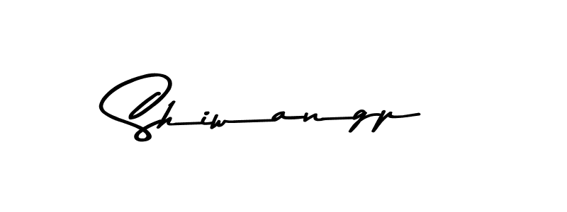 Create a beautiful signature design for name Shiwangp. With this signature (Asem Kandis PERSONAL USE) fonts, you can make a handwritten signature for free. Shiwangp signature style 9 images and pictures png