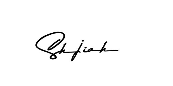 Shjiah stylish signature style. Best Handwritten Sign (Asem Kandis PERSONAL USE) for my name. Handwritten Signature Collection Ideas for my name Shjiah. Shjiah signature style 9 images and pictures png