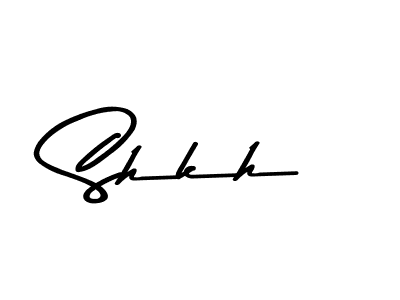 How to make Shkh signature? Asem Kandis PERSONAL USE is a professional autograph style. Create handwritten signature for Shkh name. Shkh signature style 9 images and pictures png