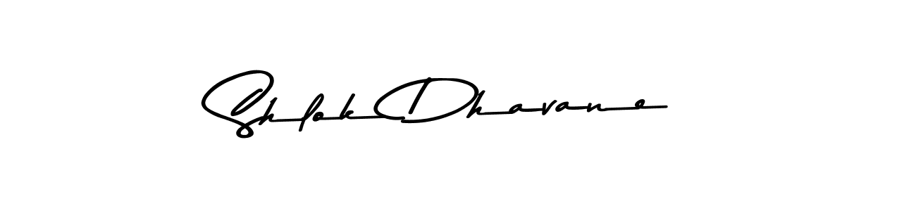 Also we have Shlok Dhavane name is the best signature style. Create professional handwritten signature collection using Asem Kandis PERSONAL USE autograph style. Shlok Dhavane signature style 9 images and pictures png