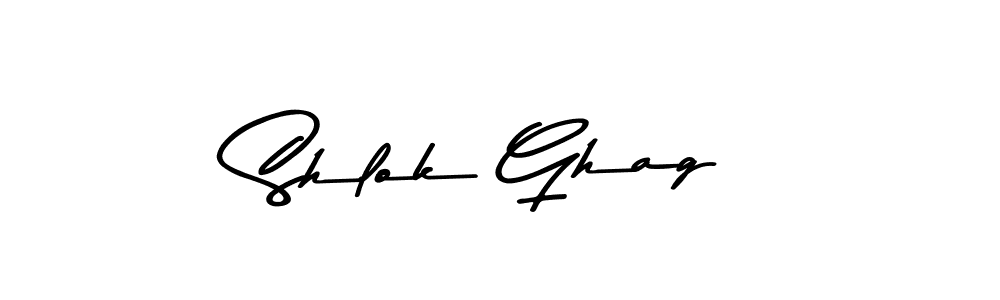 Similarly Asem Kandis PERSONAL USE is the best handwritten signature design. Signature creator online .You can use it as an online autograph creator for name Shlok Ghag. Shlok Ghag signature style 9 images and pictures png