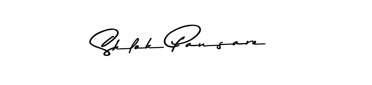 This is the best signature style for the Shlok Pansare name. Also you like these signature font (Asem Kandis PERSONAL USE). Mix name signature. Shlok Pansare signature style 9 images and pictures png