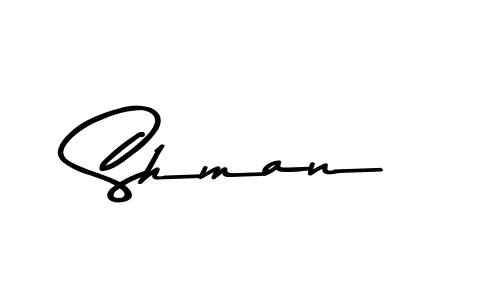Similarly Asem Kandis PERSONAL USE is the best handwritten signature design. Signature creator online .You can use it as an online autograph creator for name Shman. Shman signature style 9 images and pictures png