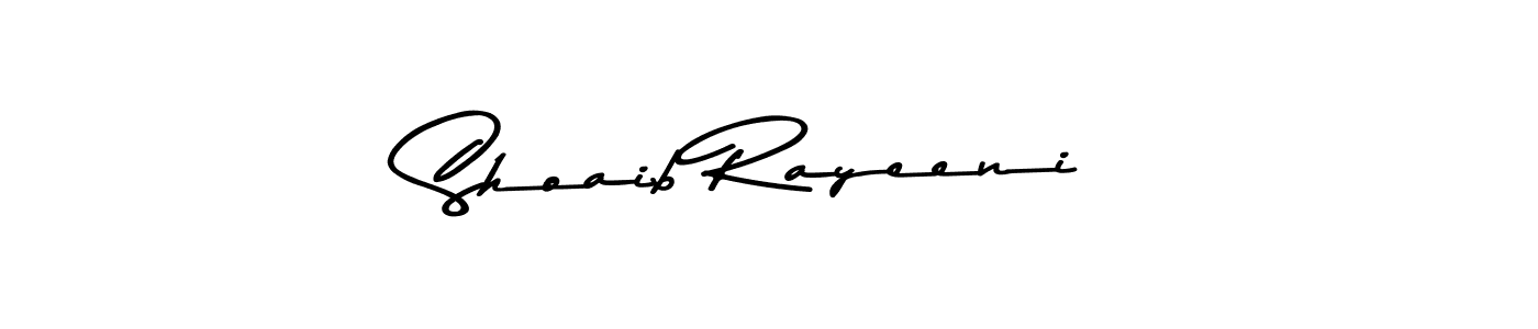 How to make Shoaib Rayeeni signature? Asem Kandis PERSONAL USE is a professional autograph style. Create handwritten signature for Shoaib Rayeeni name. Shoaib Rayeeni signature style 9 images and pictures png