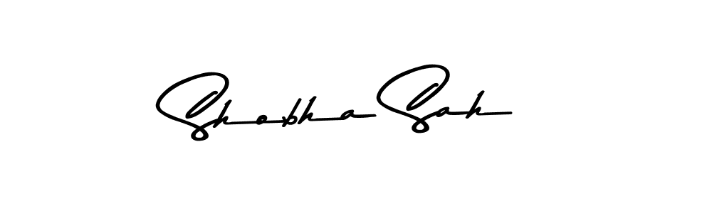 Make a short Shobha Sah signature style. Manage your documents anywhere anytime using Asem Kandis PERSONAL USE. Create and add eSignatures, submit forms, share and send files easily. Shobha Sah signature style 9 images and pictures png