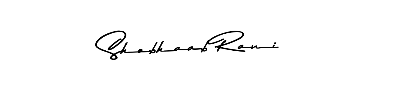 You should practise on your own different ways (Asem Kandis PERSONAL USE) to write your name (Shobhaab Rani) in signature. don't let someone else do it for you. Shobhaab Rani signature style 9 images and pictures png