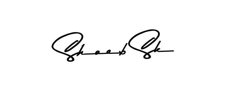 Shoeb Sk stylish signature style. Best Handwritten Sign (Asem Kandis PERSONAL USE) for my name. Handwritten Signature Collection Ideas for my name Shoeb Sk. Shoeb Sk signature style 9 images and pictures png