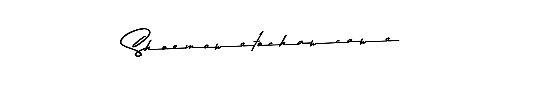 You should practise on your own different ways (Asem Kandis PERSONAL USE) to write your name (Shoemowetochawcawe) in signature. don't let someone else do it for you. Shoemowetochawcawe signature style 9 images and pictures png