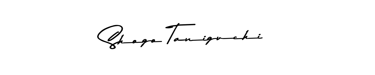 How to make Shogo Taniguchi signature? Asem Kandis PERSONAL USE is a professional autograph style. Create handwritten signature for Shogo Taniguchi name. Shogo Taniguchi signature style 9 images and pictures png