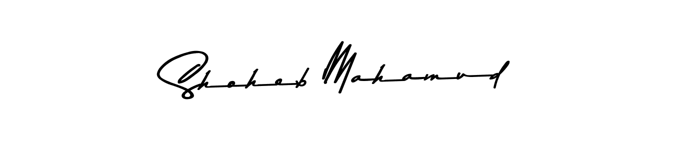 Make a beautiful signature design for name Shoheb Mahamud. Use this online signature maker to create a handwritten signature for free. Shoheb Mahamud signature style 9 images and pictures png