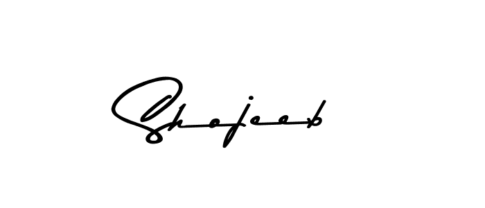 How to make Shojeeb signature? Asem Kandis PERSONAL USE is a professional autograph style. Create handwritten signature for Shojeeb name. Shojeeb signature style 9 images and pictures png