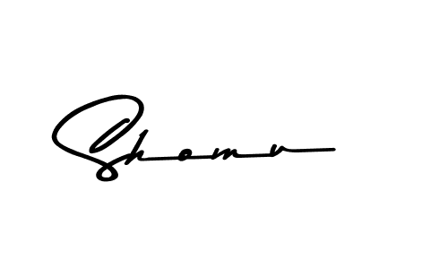 Make a beautiful signature design for name Shomu. With this signature (Asem Kandis PERSONAL USE) style, you can create a handwritten signature for free. Shomu signature style 9 images and pictures png