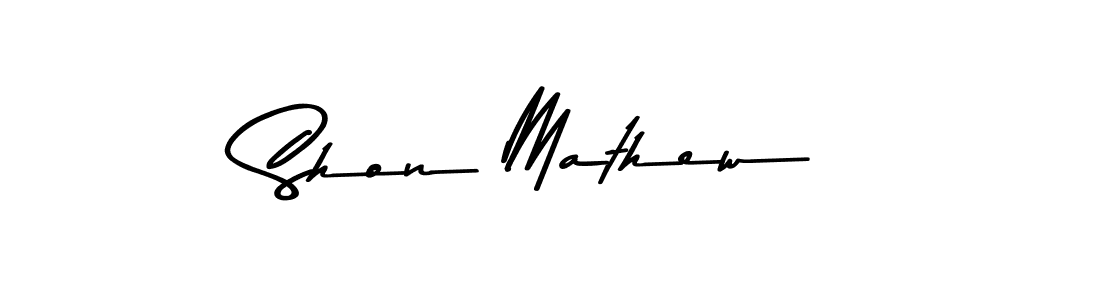 Here are the top 10 professional signature styles for the name Shon Mathew. These are the best autograph styles you can use for your name. Shon Mathew signature style 9 images and pictures png