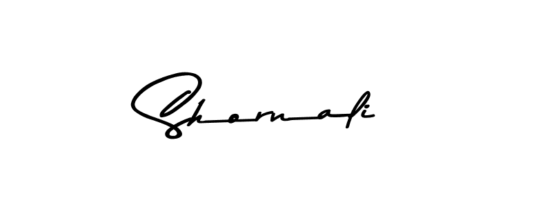 Use a signature maker to create a handwritten signature online. With this signature software, you can design (Asem Kandis PERSONAL USE) your own signature for name Shornali. Shornali signature style 9 images and pictures png