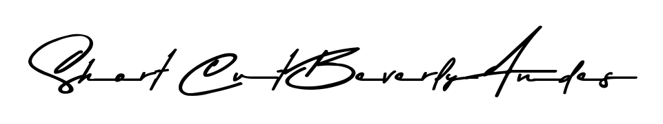 If you are searching for the best signature style for your name Short Cut Beverly Andes, here we have designed multiple signature styles using Asem Kandis PERSONAL USE. Short Cut Beverly Andes signature style 9 images and pictures png