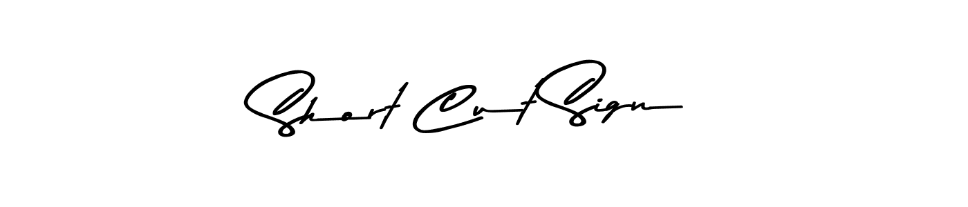 Similarly Asem Kandis PERSONAL USE is the best handwritten signature design. Signature creator online .You can use it as an online autograph creator for name Short Cut Sign. Short Cut Sign signature style 9 images and pictures png