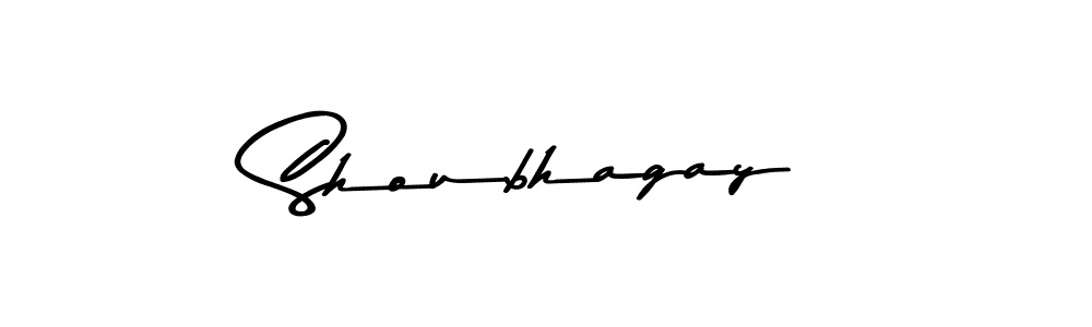 You should practise on your own different ways (Asem Kandis PERSONAL USE) to write your name (Shoubhagay) in signature. don't let someone else do it for you. Shoubhagay signature style 9 images and pictures png