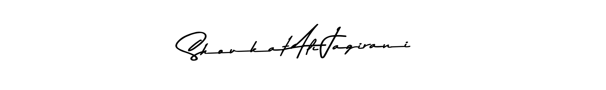 Also You can easily find your signature by using the search form. We will create Shoukat Ali Jagirani name handwritten signature images for you free of cost using Asem Kandis PERSONAL USE sign style. Shoukat Ali Jagirani signature style 9 images and pictures png