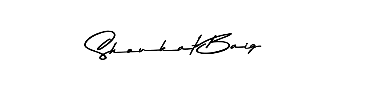 Make a beautiful signature design for name Shoukat Baig. Use this online signature maker to create a handwritten signature for free. Shoukat Baig signature style 9 images and pictures png