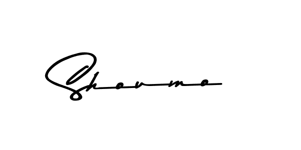 Use a signature maker to create a handwritten signature online. With this signature software, you can design (Asem Kandis PERSONAL USE) your own signature for name Shoumo. Shoumo signature style 9 images and pictures png