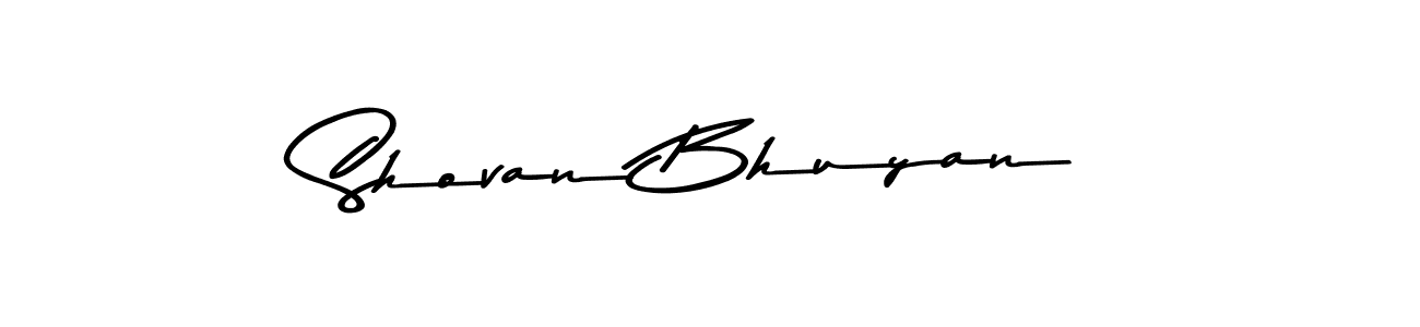 Make a beautiful signature design for name Shovan Bhuyan. Use this online signature maker to create a handwritten signature for free. Shovan Bhuyan signature style 9 images and pictures png
