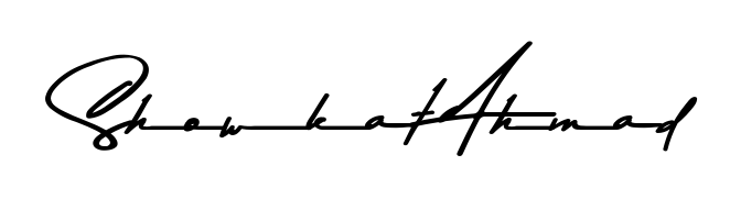 The Asem Kandis PERSONAL USE font gives name Showkat Ahmad a signature that looks effortless yet distinguished. Download high-res PNG instantly. Showkat Ahmad signature style 9 images and pictures png