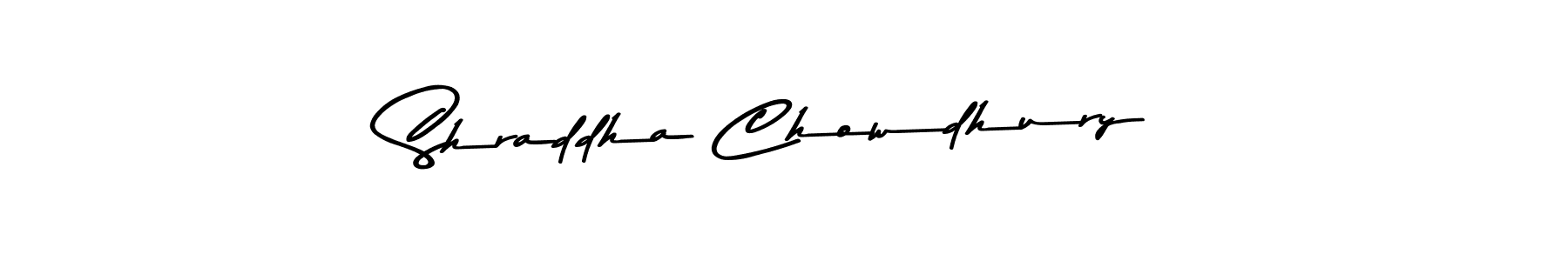 Use a signature maker to create a handwritten signature online. With this signature software, you can design (Asem Kandis PERSONAL USE) your own signature for name Shraddha Chowdhury. Shraddha Chowdhury signature style 9 images and pictures png