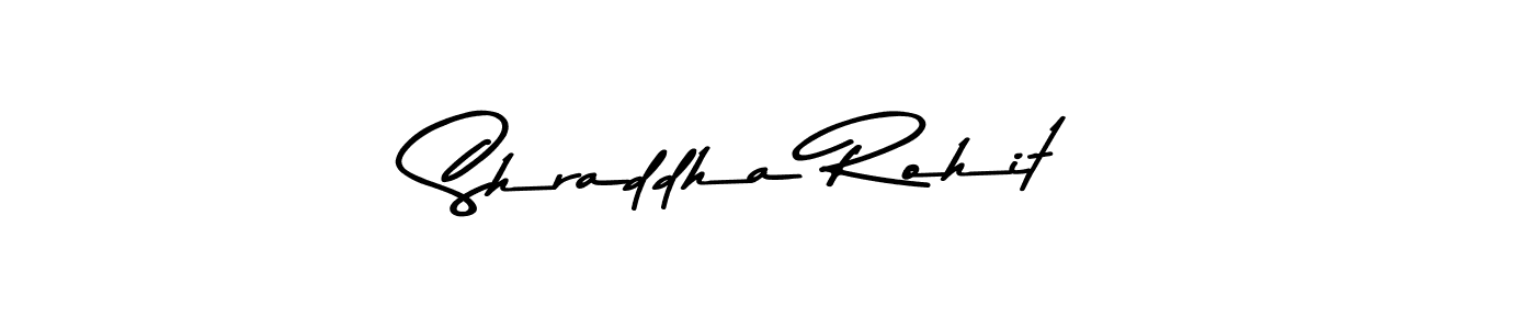 How to make Shraddha Rohit signature? Asem Kandis PERSONAL USE is a professional autograph style. Create handwritten signature for Shraddha Rohit name. Shraddha Rohit signature style 9 images and pictures png