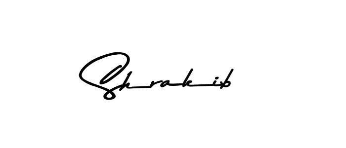 How to make Shrakib signature? Asem Kandis PERSONAL USE is a professional autograph style. Create handwritten signature for Shrakib name. Shrakib signature style 9 images and pictures png