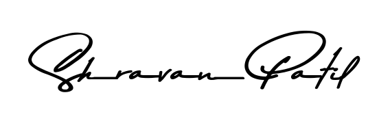 The best way (Asem Kandis PERSONAL USE) to make a short signature is to pick only two or three words in your name. For converting this name Shravan Patil. Shravan Patil signature style 9 images and pictures png