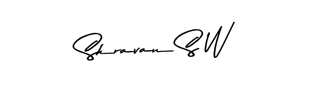 Also we have Shravan S W name is the best signature style. Create professional handwritten signature collection using Asem Kandis PERSONAL USE autograph style. Shravan S W signature style 9 images and pictures png