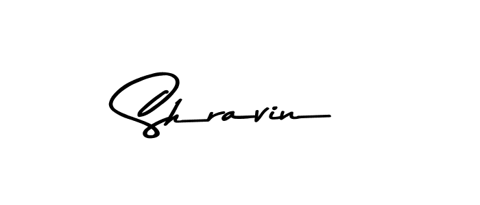 Design your own signature with our free online signature maker. With this signature software, you can create a handwritten (Asem Kandis PERSONAL USE) signature for name Shravin. Shravin signature style 9 images and pictures png