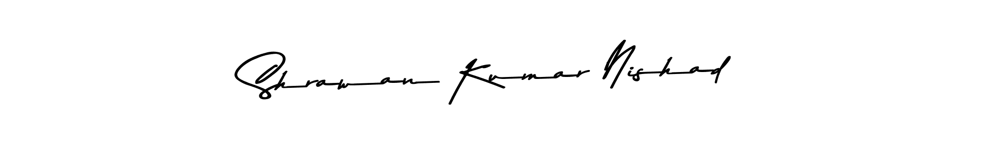Use a signature maker to create a handwritten signature online. With this signature software, you can design (Asem Kandis PERSONAL USE) your own signature for name Shrawan Kumar Nishad. Shrawan Kumar Nishad signature style 9 images and pictures png