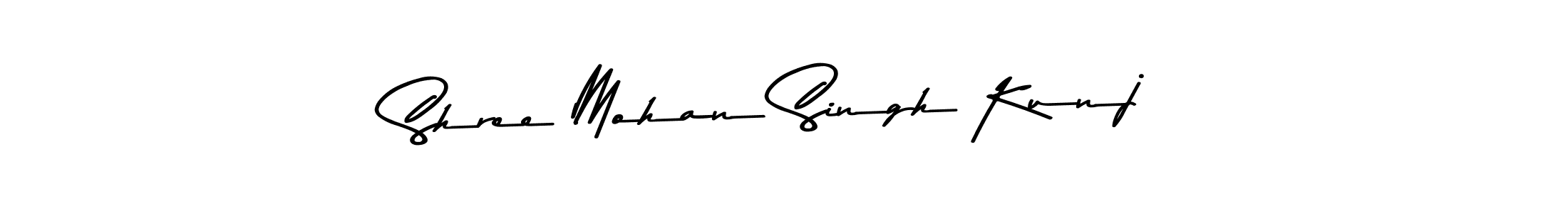 Shree Mohan Singh Kunj stylish signature style. Best Handwritten Sign (Asem Kandis PERSONAL USE) for my name. Handwritten Signature Collection Ideas for my name Shree Mohan Singh Kunj. Shree Mohan Singh Kunj signature style 9 images and pictures png