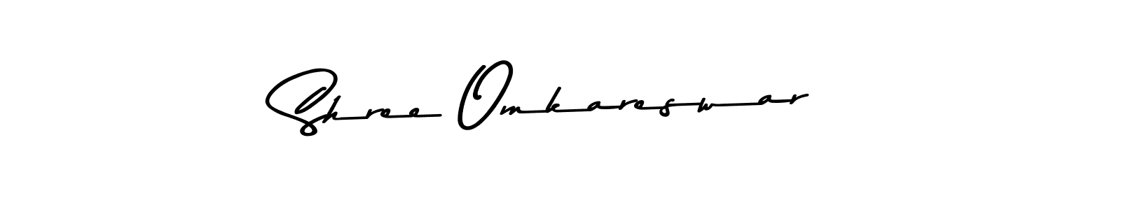 Create a beautiful signature design for name Shree Omkareswar. With this signature (Asem Kandis PERSONAL USE) fonts, you can make a handwritten signature for free. Shree Omkareswar signature style 9 images and pictures png