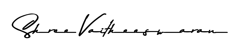 Generate high-definition signature styles for Shree Vaitheeswaran. The Asem Kandis PERSONAL USE typeface ensures crisp legibility and sophisticated design. Shree Vaitheeswaran signature style 9 images and pictures png