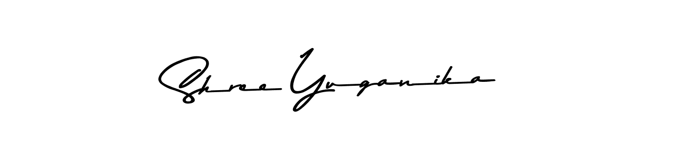 You should practise on your own different ways (Asem Kandis PERSONAL USE) to write your name (Shree Yuganika) in signature. don't let someone else do it for you. Shree Yuganika signature style 9 images and pictures png