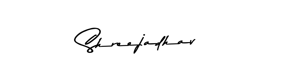 Also You can easily find your signature by using the search form. We will create Shreejadhav name handwritten signature images for you free of cost using Asem Kandis PERSONAL USE sign style. Shreejadhav signature style 9 images and pictures png