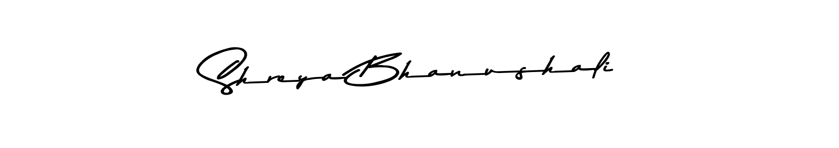 Shreya Bhanushali stylish signature style. Best Handwritten Sign (Asem Kandis PERSONAL USE) for my name. Handwritten Signature Collection Ideas for my name Shreya Bhanushali. Shreya Bhanushali signature style 9 images and pictures png