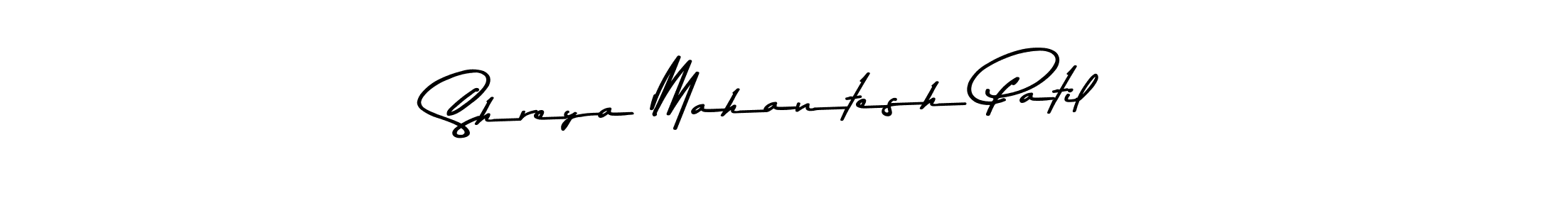 Make a beautiful signature design for name Shreya Mahantesh Patil. With this signature (Asem Kandis PERSONAL USE) style, you can create a handwritten signature for free. Shreya Mahantesh Patil signature style 9 images and pictures png