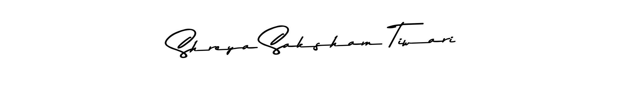 Use a signature maker to create a handwritten signature online. With this signature software, you can design (Asem Kandis PERSONAL USE) your own signature for name Shreya Saksham Tiwari. Shreya Saksham Tiwari signature style 9 images and pictures png