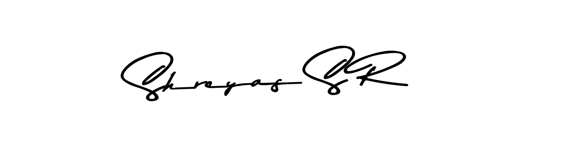 Use a signature maker to create a handwritten signature online. With this signature software, you can design (Asem Kandis PERSONAL USE) your own signature for name Shreyas S R. Shreyas S R signature style 9 images and pictures png
