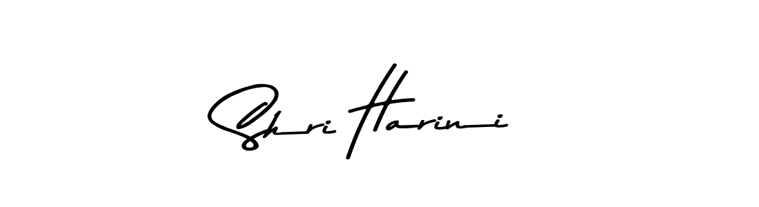 You should practise on your own different ways (Asem Kandis PERSONAL USE) to write your name (Shri Harini) in signature. don't let someone else do it for you. Shri Harini signature style 9 images and pictures png